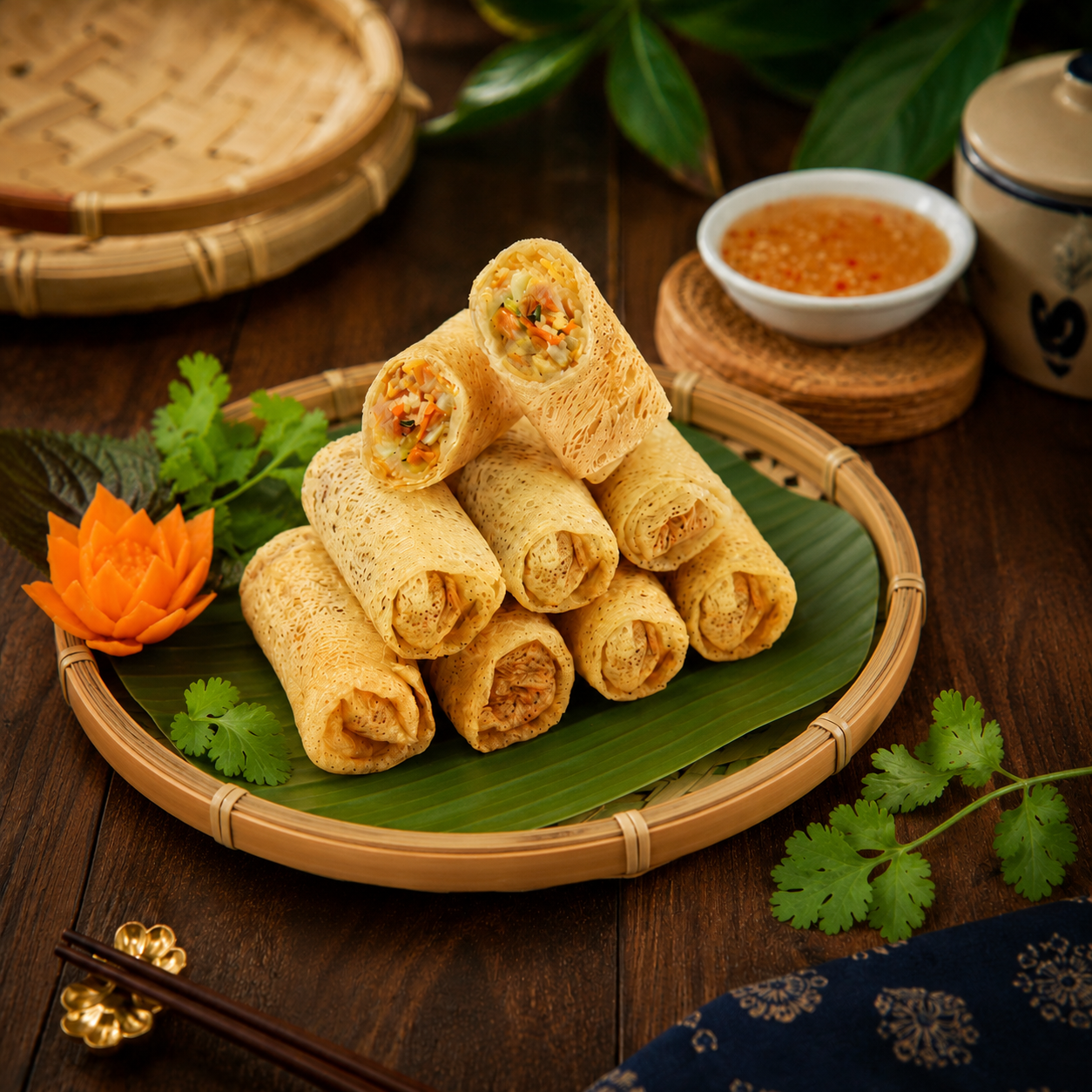 Chả Giò Rế Rau Củ (Chay)